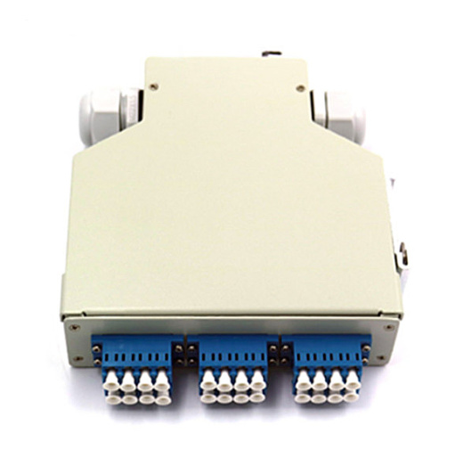 Оптический кросс на DIN рейку ORB-6LC-QX-SM